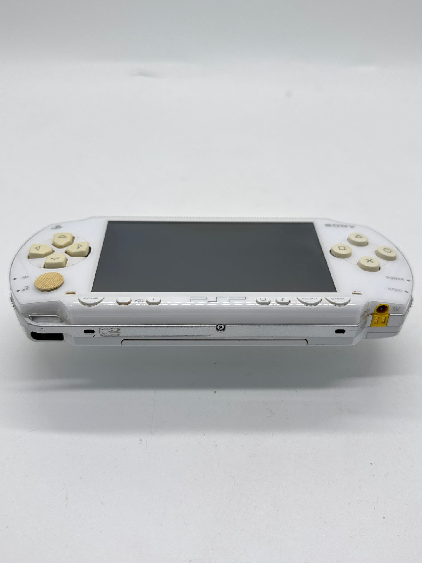 Sony PlayStation Portable PSP-1000 Pearl White Console #62 w/ Charger