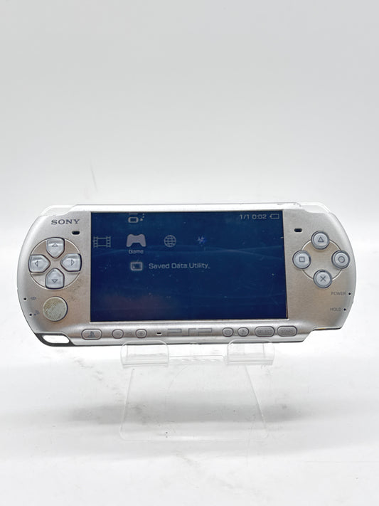 Sony Playstation Portable PSP-3000 Video Game Handheld Console Silver