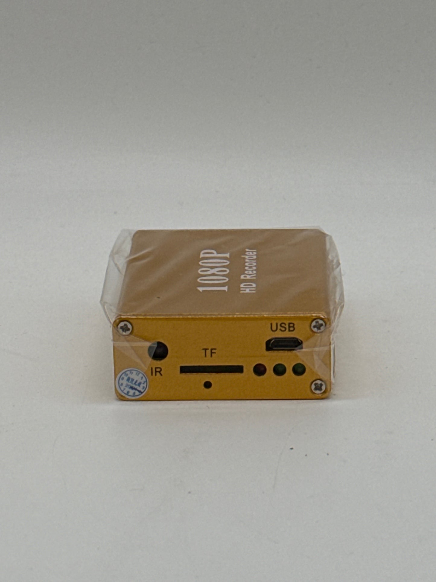 Gracetop Mini SD DVR Real-time Video Recorder Golden Color