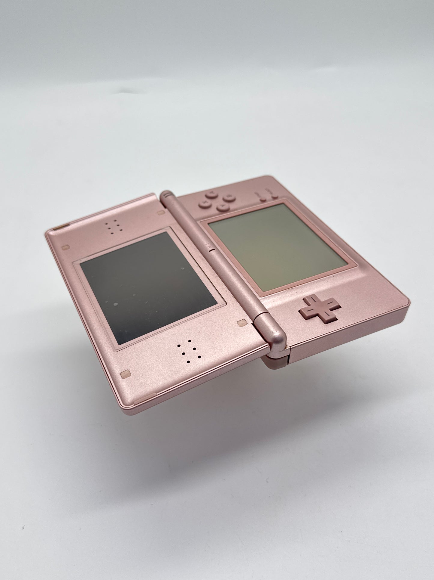 Nintendo DS Lite USG-001 Metallic Rose Console #50 Bad Hinge