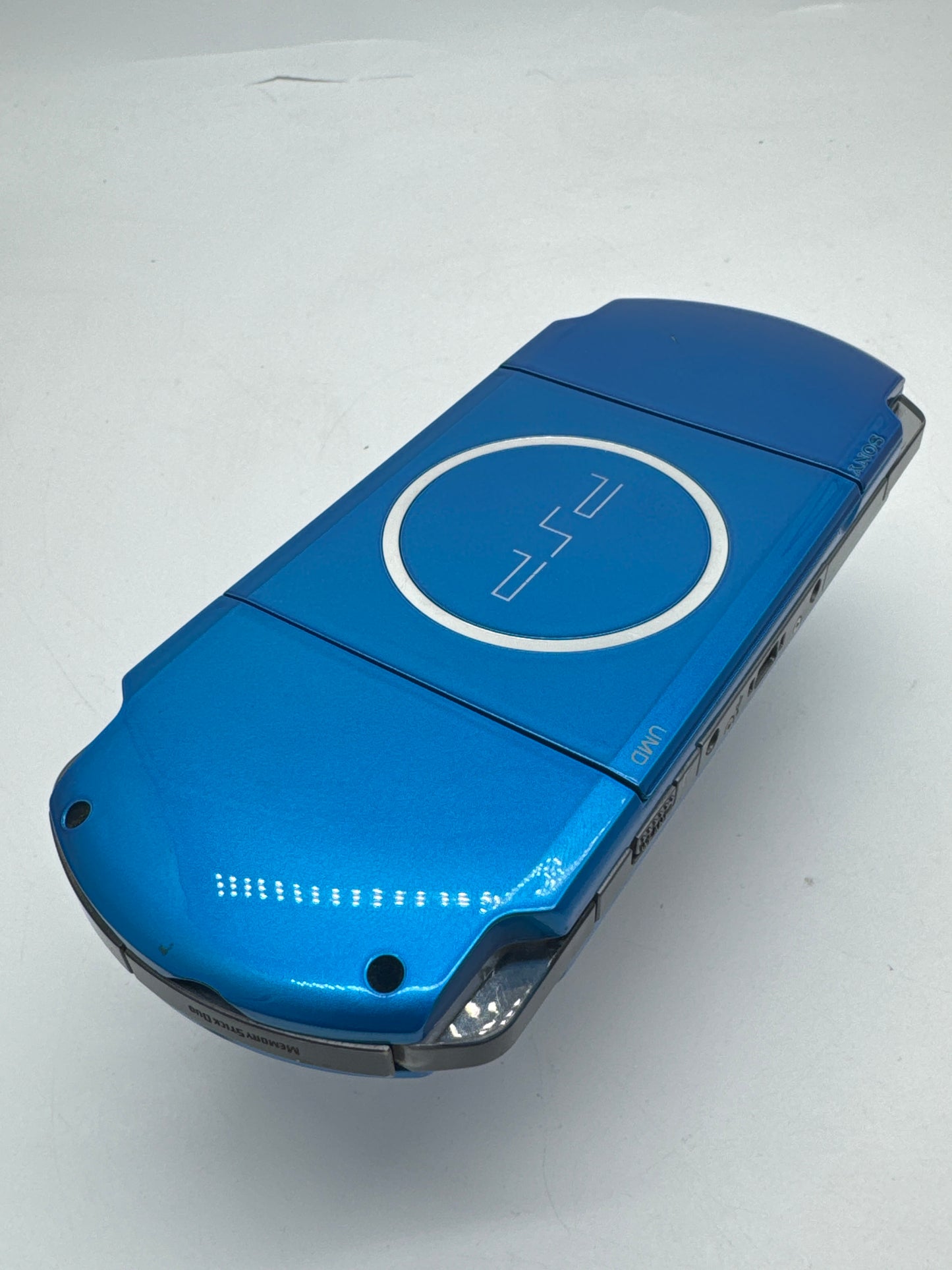 Sony PSP-3000 Blue Console #65 w/ 1200mAh Battery No Charger