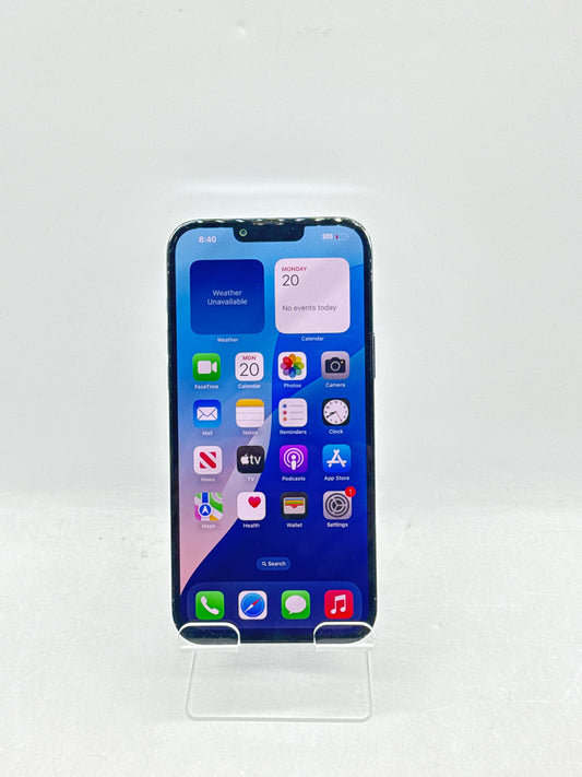 AT&T Apple iPhone 13 Pro Max 6.7" 128GB Blue 84% Battery Health