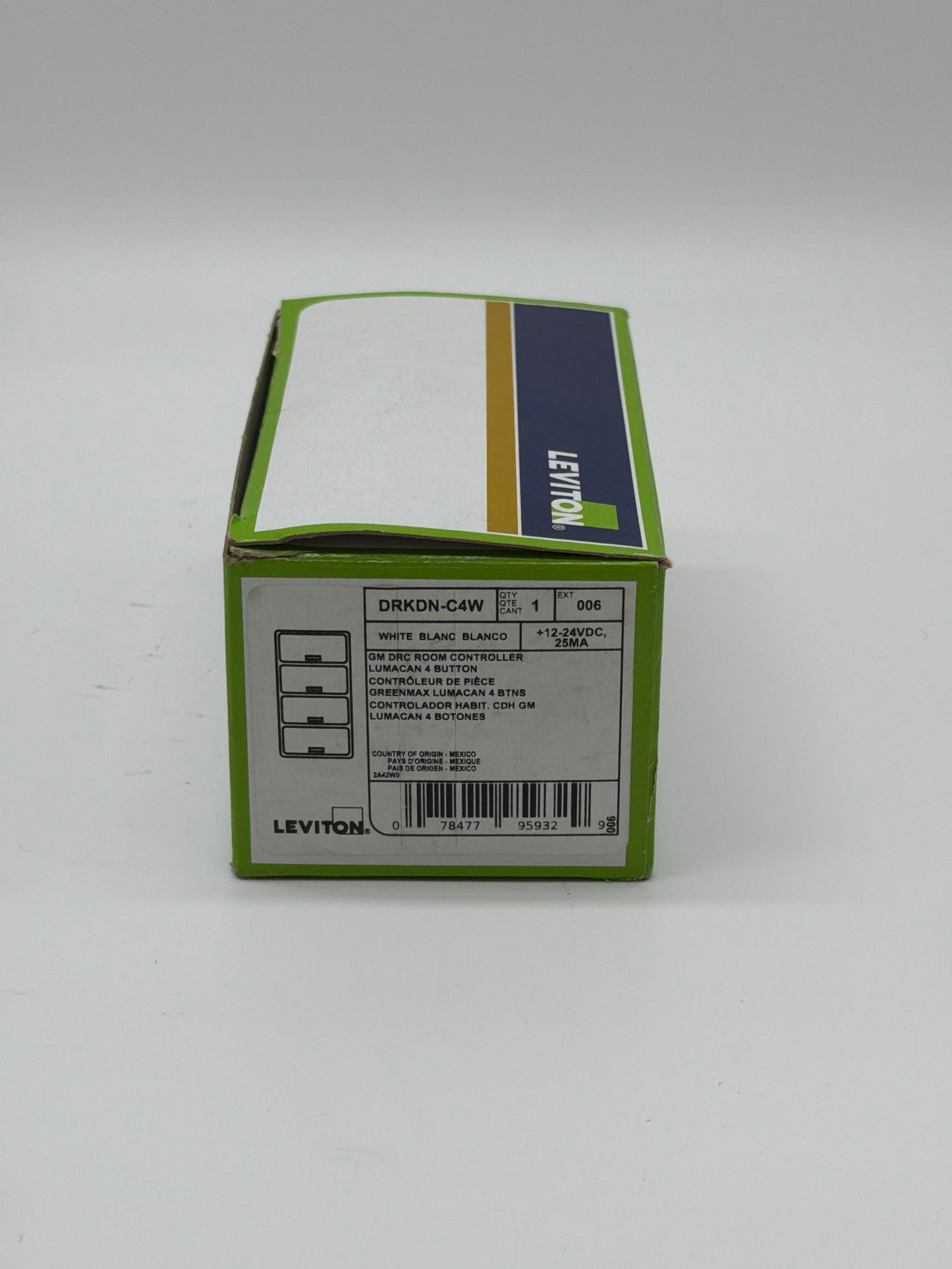LEVITON DRKDN-C1W GM DRC ROOM CONTROLLER (NEW IN BOX)