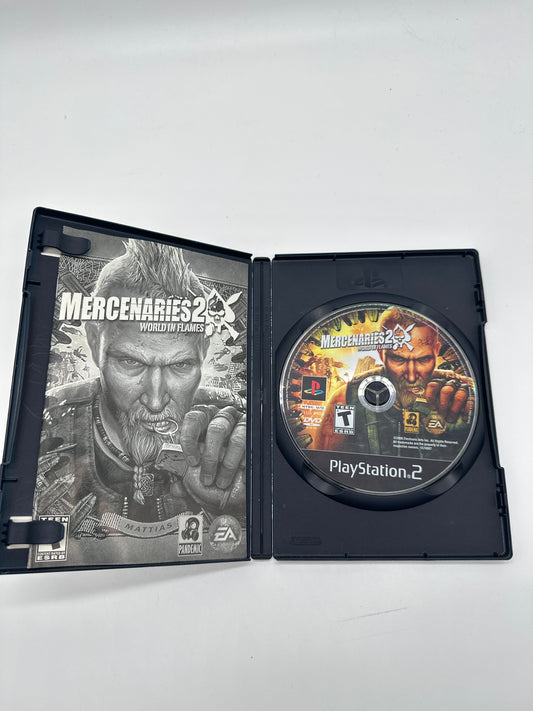 Mercenaries 2: World in Flames - PlayStation 2 - Open-World Action Game - Free Shipping
