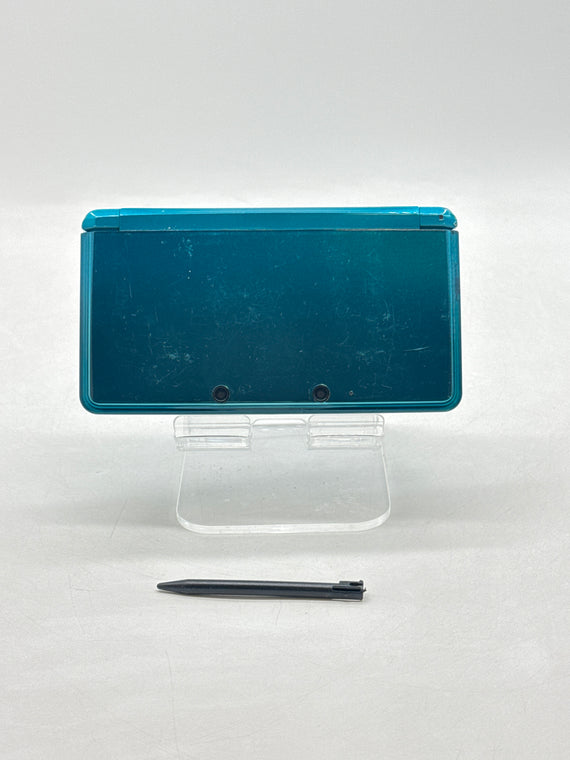 Nintendo 3DS Handheld Game Console CTR-001 (JPN) Aqua Blue  - Bad Button