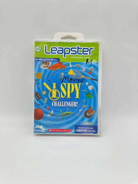 I Spy Challenger Game for Leapster Console by LeapFrog Scholastic (2005) - Free Shipping!