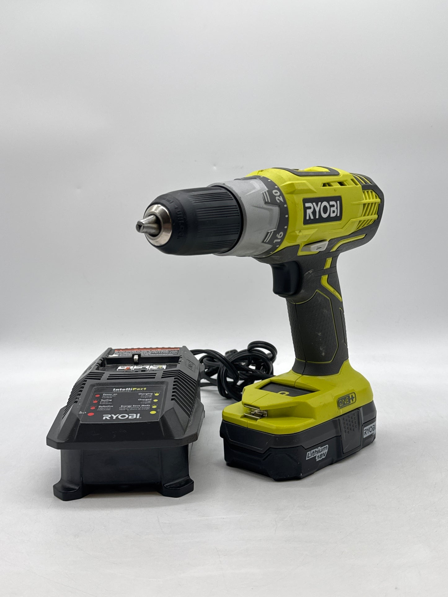 RYOBI P277 18V 1/2" Lithium- Ion Driver Drill w/Battery and Charger