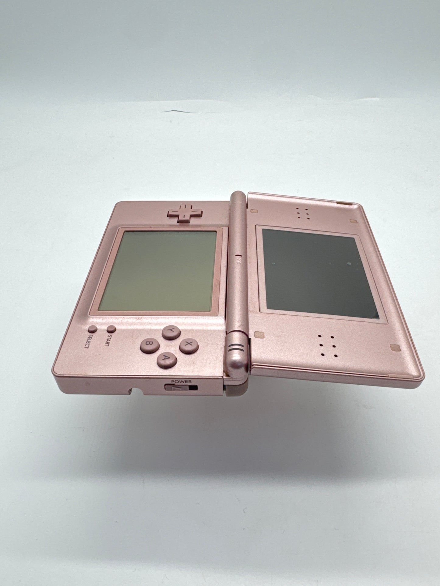 Nintendo DS Lite USG-001 Metallic Rose Console #50 Bad Hinge