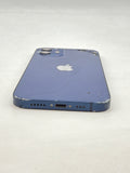 Unlocked Apple iPhone 12 A2172 128GB Blue 81% BH - Cracked Screen, Back image 5
