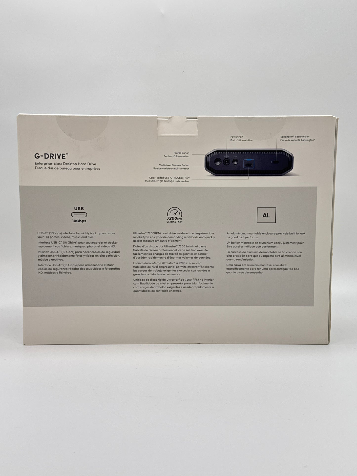 SanDisk Professional G-DRIVE USB-C Desktop Hard Drive, 18TB Factory Sealed