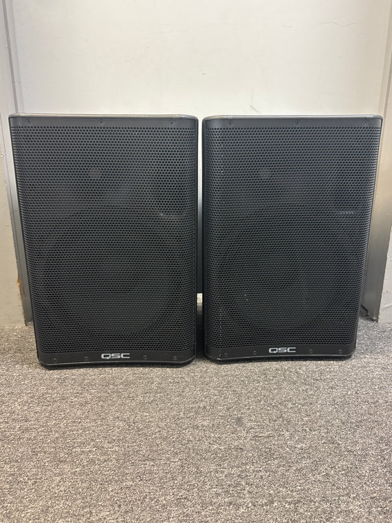 QSC CP12 12" 2-Way Compact Powered MultiPurpose LoudSpeaker - Pair