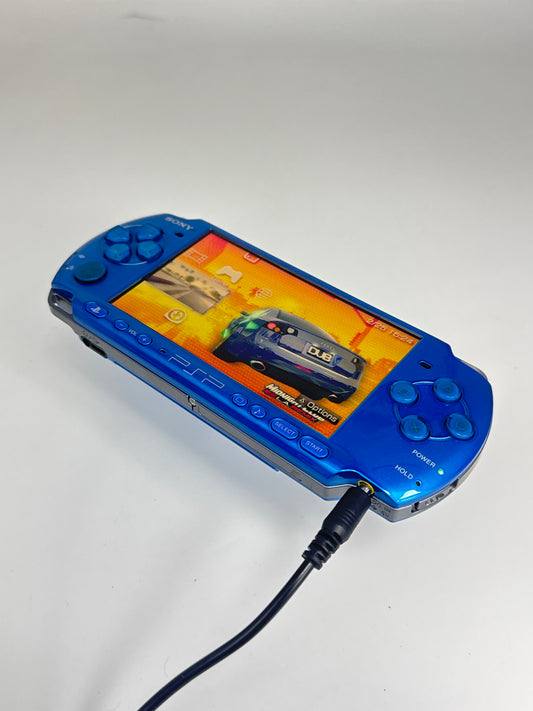 Sony PSP-3000 Console #443 Only Works Plugged In — NO Battery/Charger READ AS IS