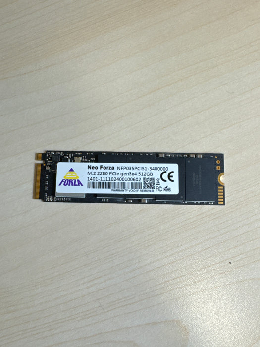 Neo Forza 512GB M.2 NVMe Gen 3.0 x 4 SSD NFP035PCI51-3400000