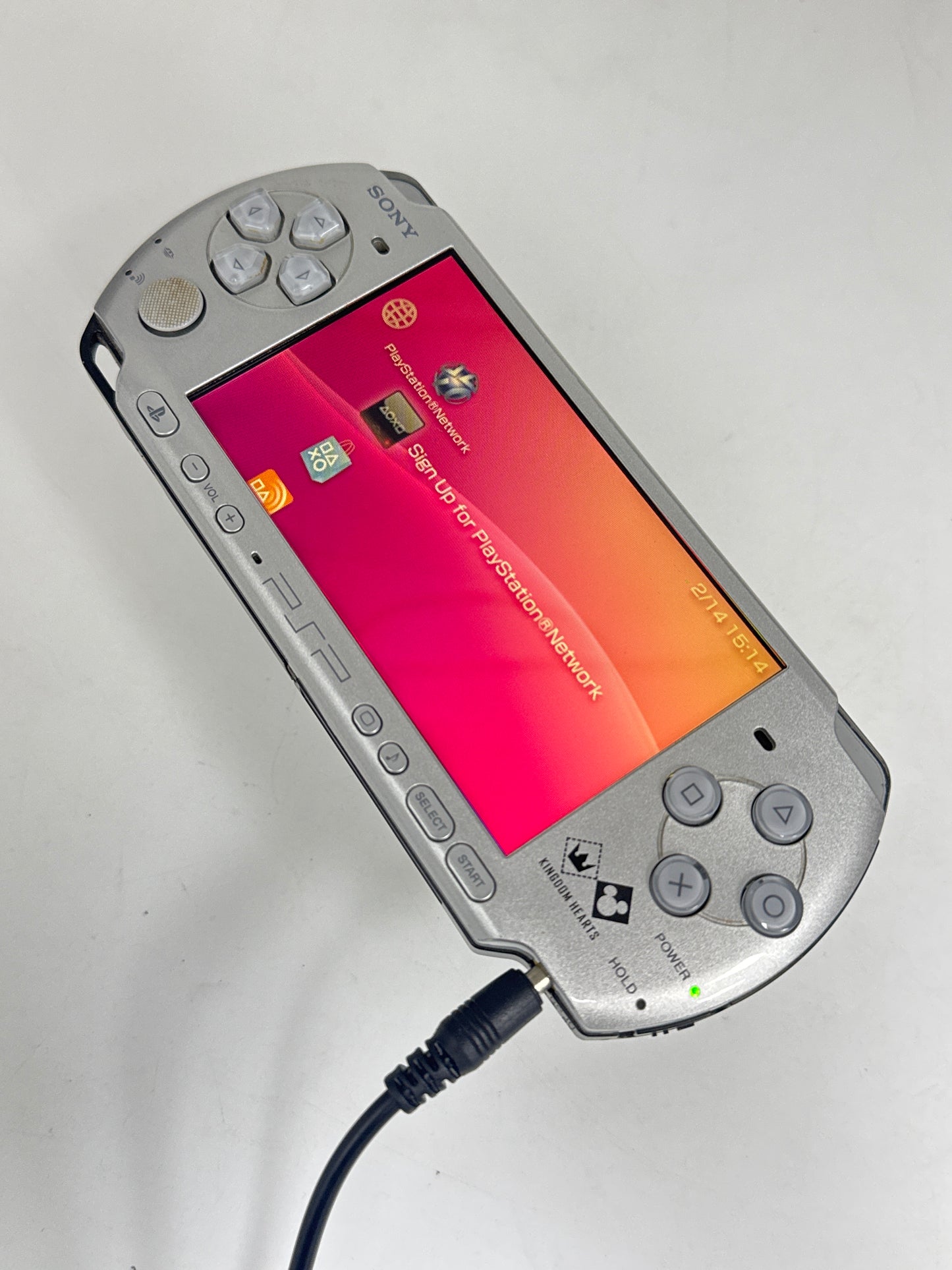 Sony PlayStation PSP-3000 Kingdom Hearts Birth by Sleep Console #338 READ AS IS