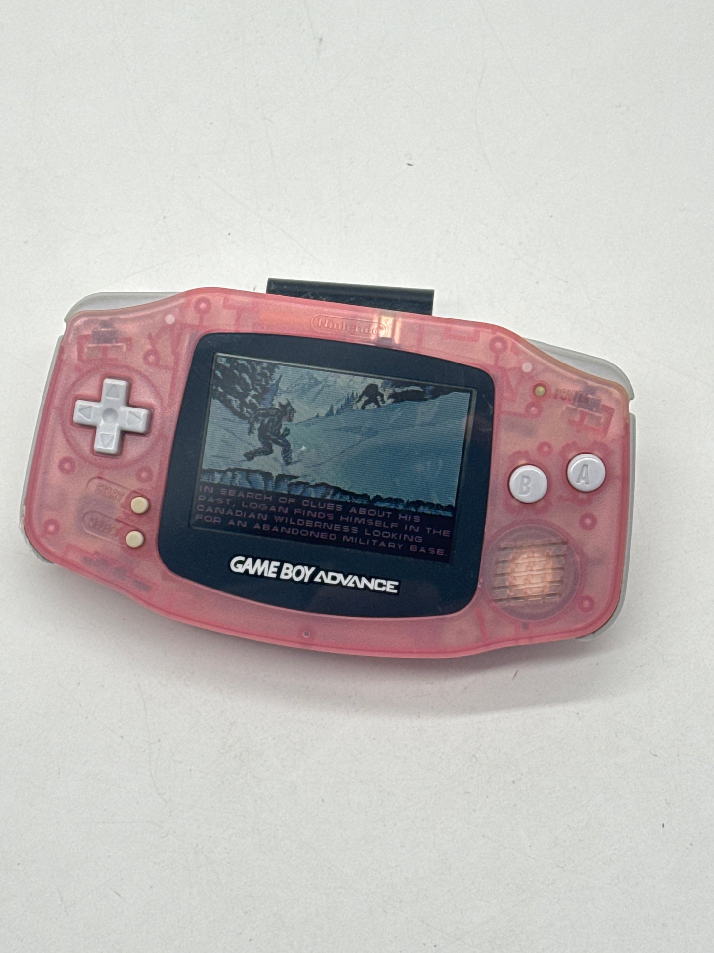 Nintendo Game Boy Advance AGB-001 Console #637 Powers On When Toggle AS IS