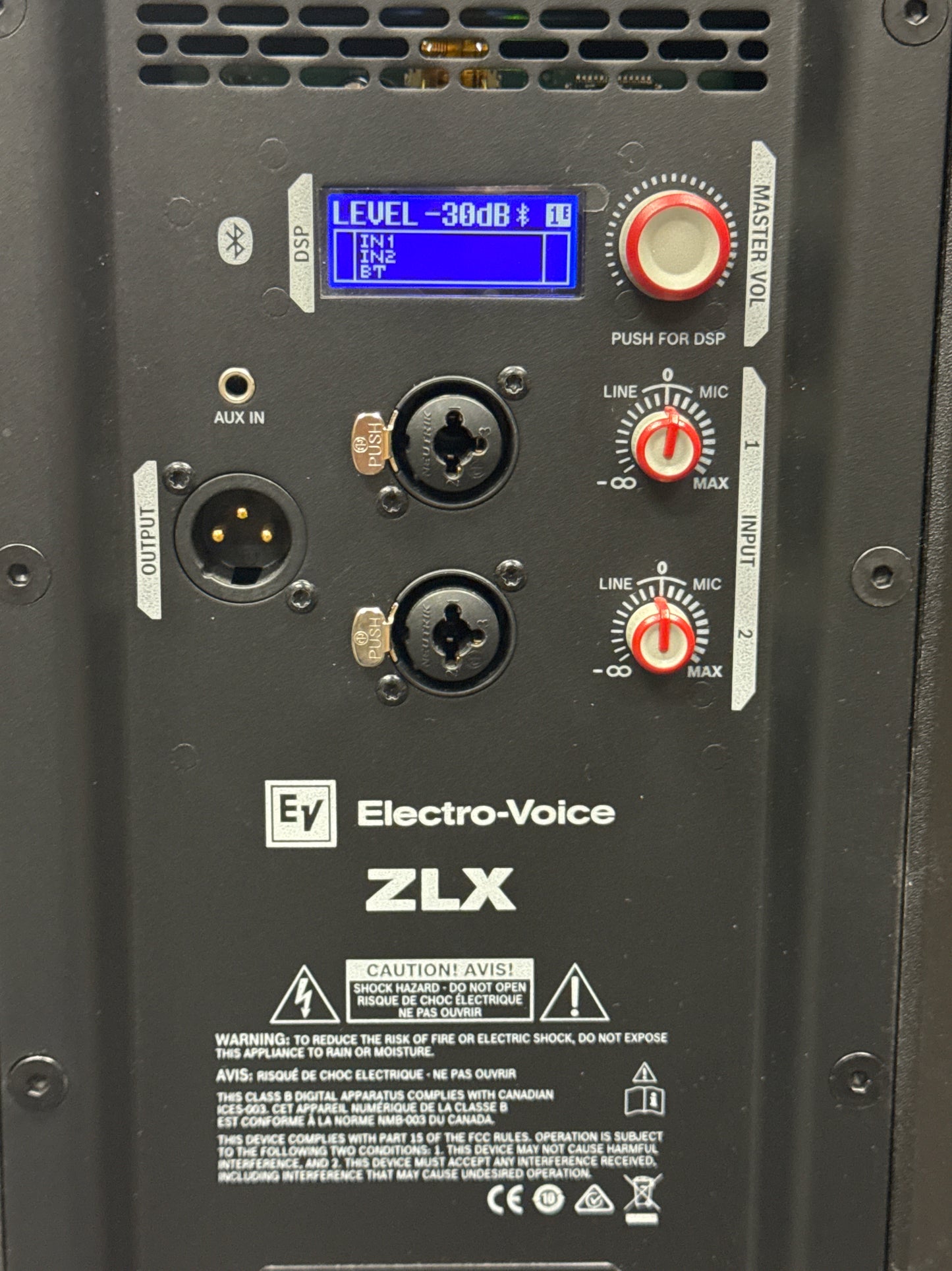 Electro-Voice ZLX-12BT 12" 1000W Bluetooth Powered Loudspeaker