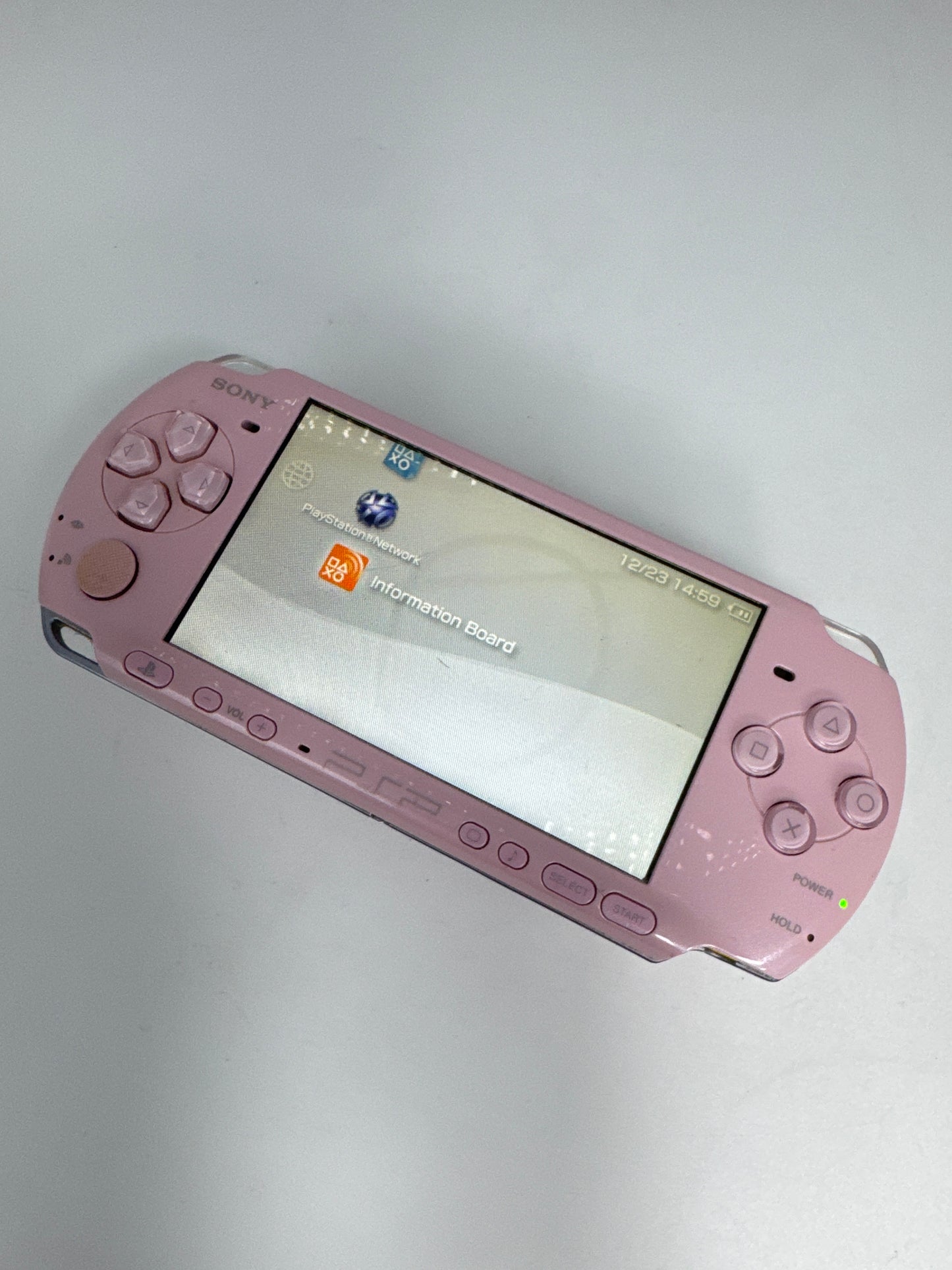 Sony PlayStation Portable PSP-3000 Blossom Pink Console w/ 2400mAh Battery #88