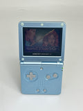 Nintendo Game Boy Advance SP AGS-001 Blue Console #650 Spots On Screen AS IS image 1