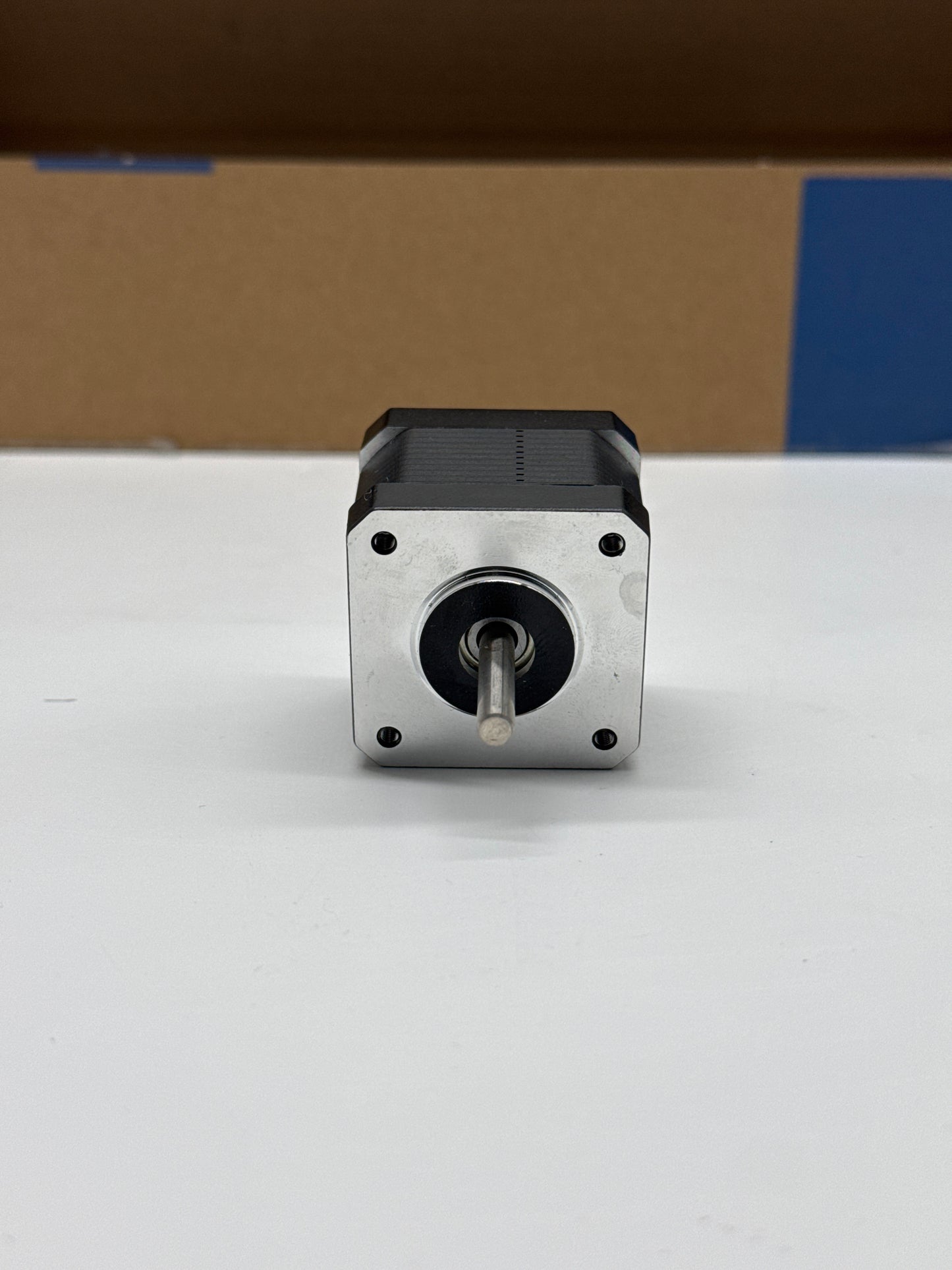 4 pcs Stepper online Printer Motor 12-24VDC 1.8° 4-Wire Bipolar Black - New in Open Box