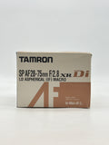 Open Box Tamron A09N SP AF 28-75mm f/2.8 XR Di LD Aspherical (IF) for Nikon AF-D image 3