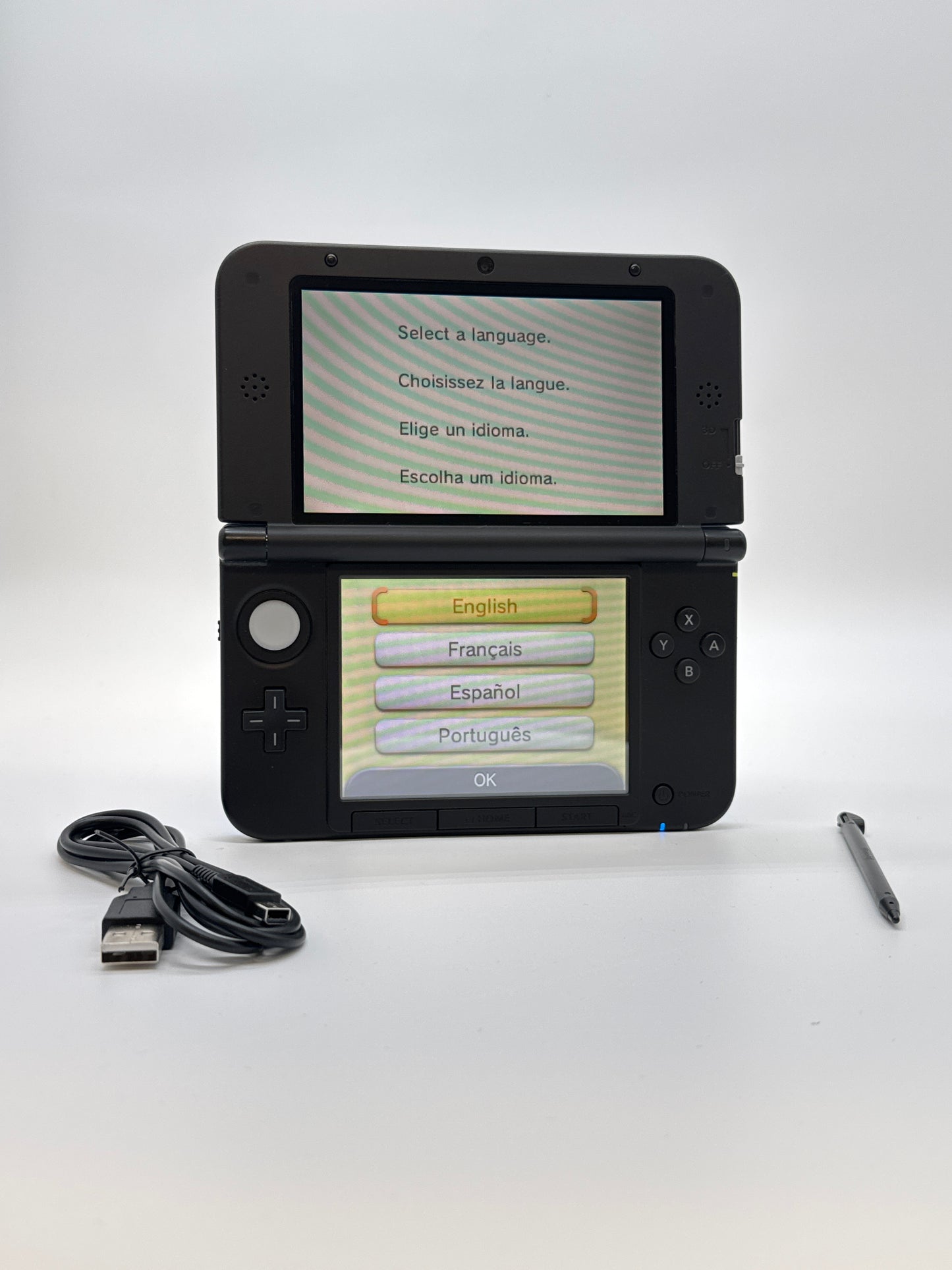 Nintendo 3DS XL LL SPR-001(JPN) Blue/Black Console #18