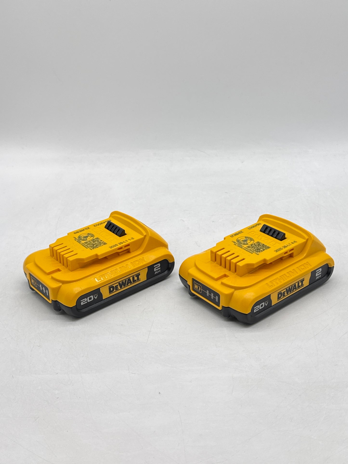 Lot of 2 Dewalt DCB203 20V Max 2AH Li-Ion Battery - New No Box