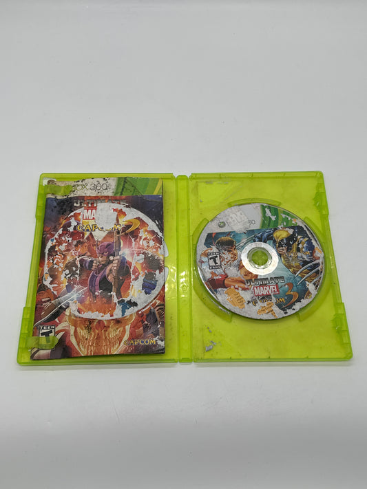 Ultimate Marvel vs Capcom 3 Disc only - Xbox 360 - Free Shipping