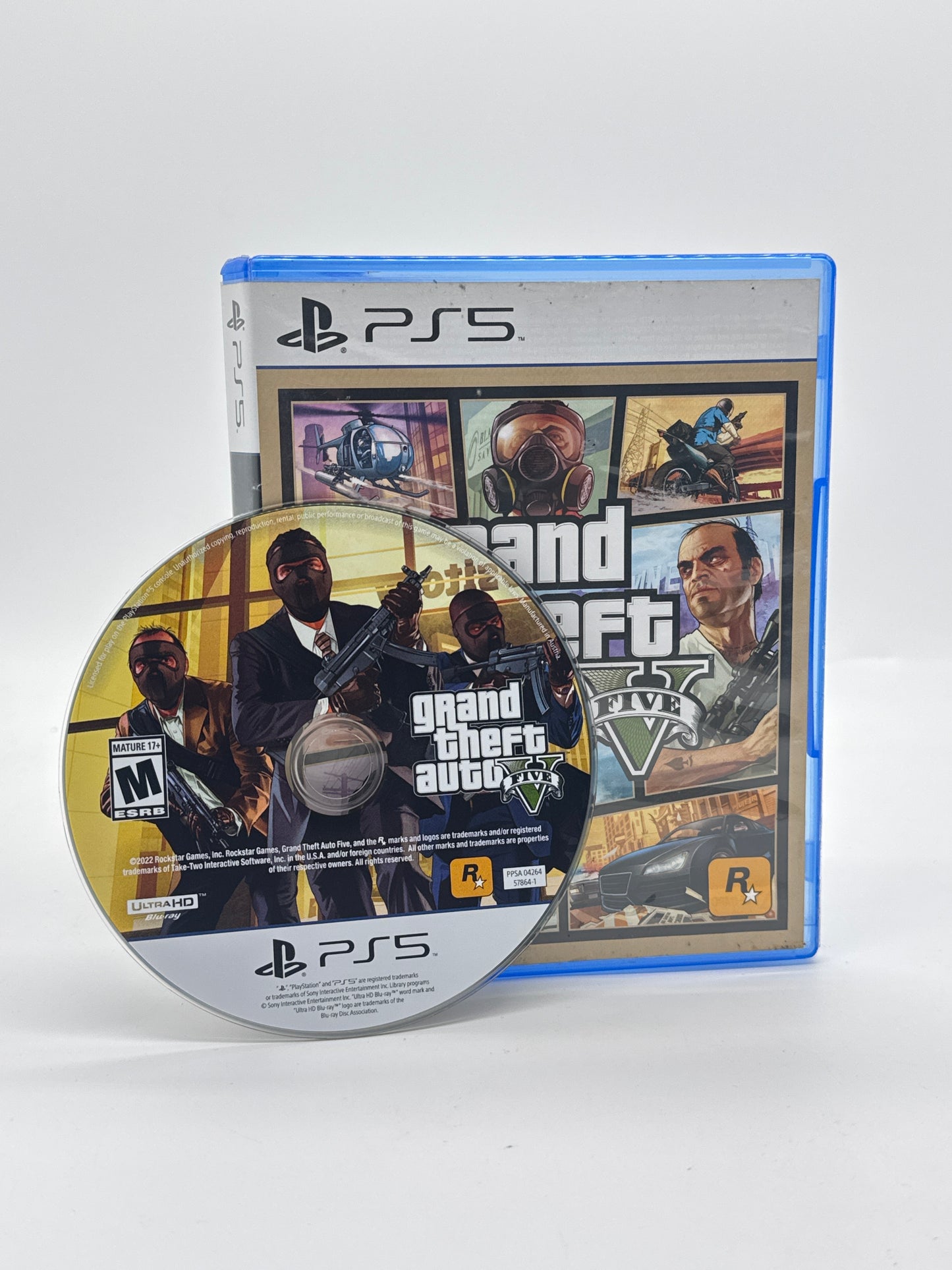 Grand Theft Auto V GTA 5 PlayStation 5 PS5 Case & Disc Only