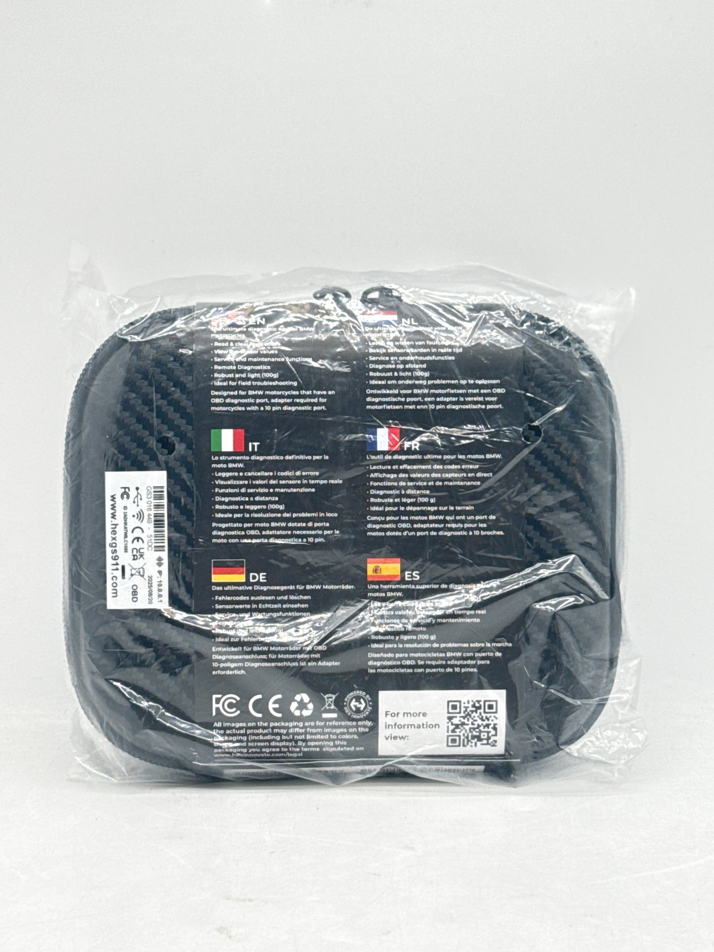 New Hex Innovate GS-911wifi Enthusiast 10-pin BMW diagnostic tool