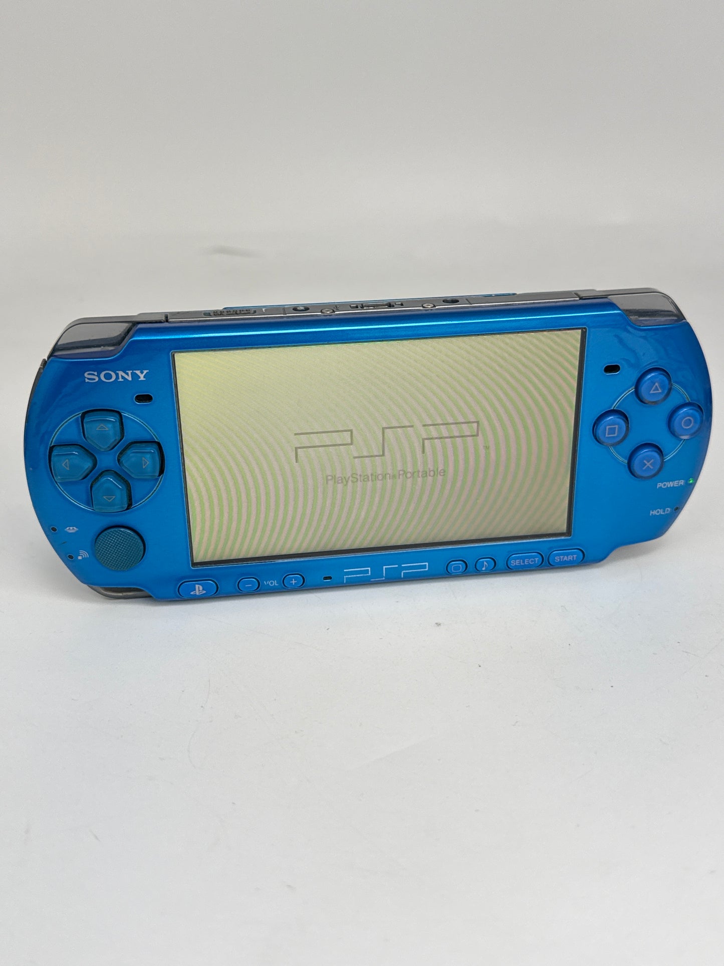 Sony PSP-3000 Blue Console #65 w/ 1200mAh Battery No Charger