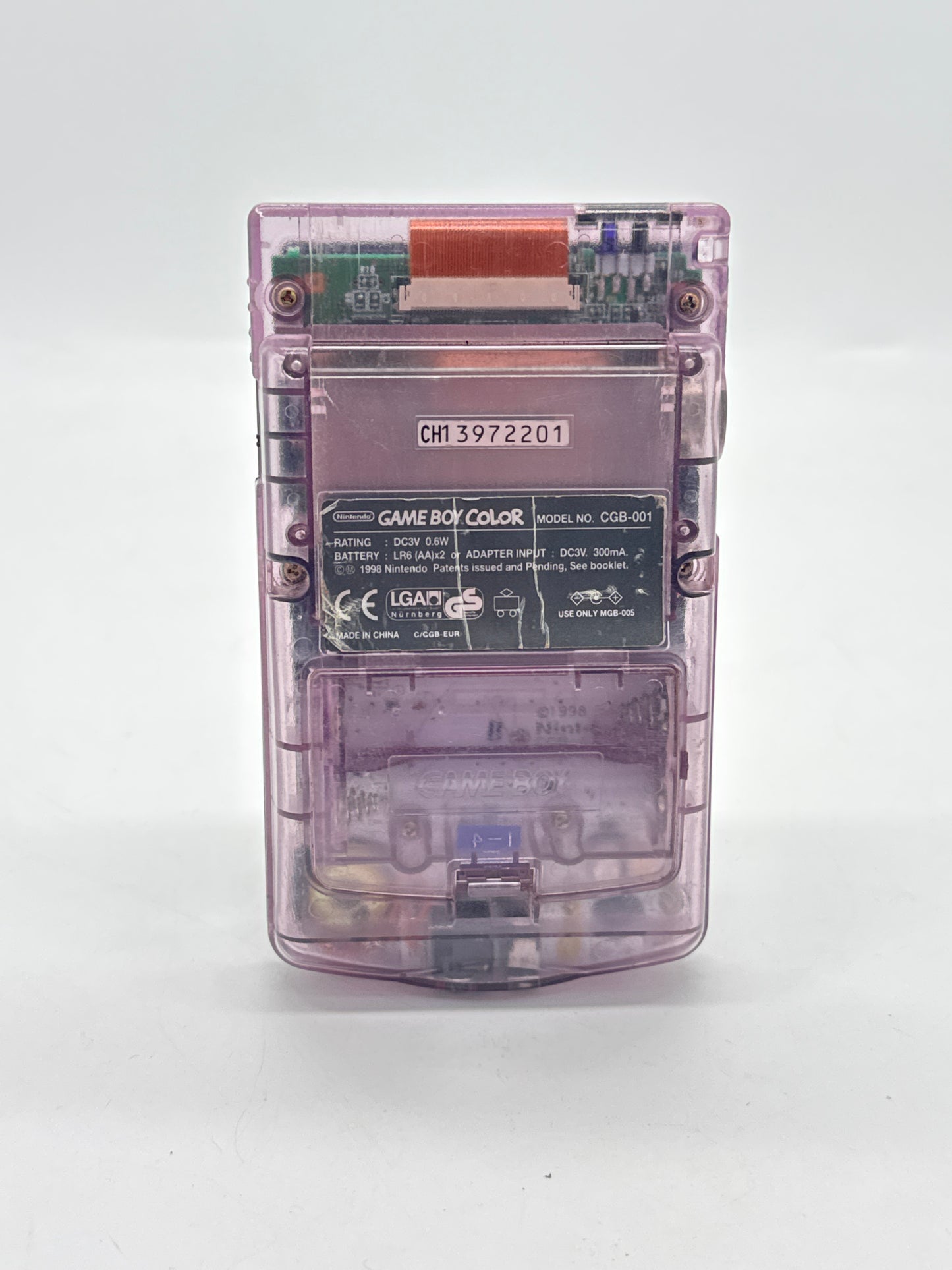 Nintendo Game Boy Color CGB-001 Atomic Purple Console #17