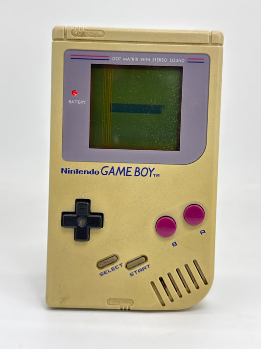 Nintendo Game Boy DMG-001 Gray Handheld Console #60 Screen Lines AS IS