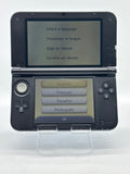 Nintendo 3DS XL LL Console SPR-001(JPN) Blue/Black - Cracked hinge image 1