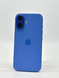 US Sprint/T-Mobile Apple iPhone 16 A3081 128GB Ultramarine - Cracked Screen, Bad Display image 2