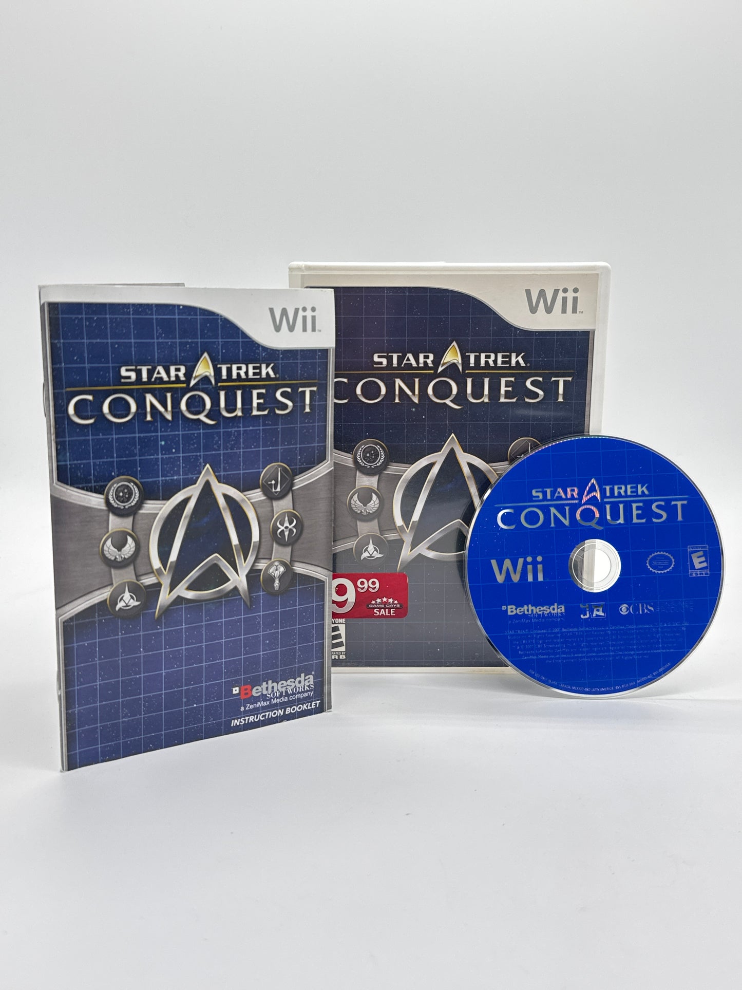 Star Trek Conquest – Nintendo Wii – Complete w/ Manual