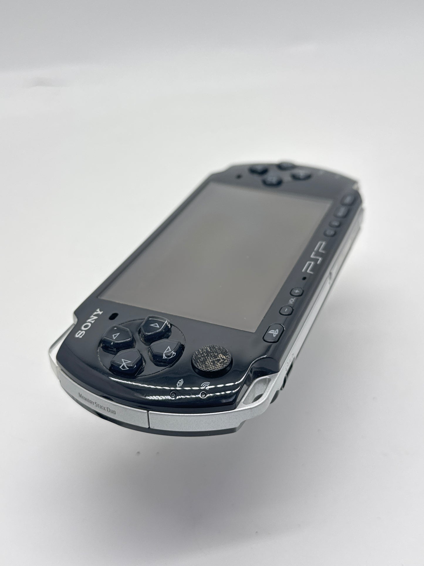 Sony PSP-3000 Piano Black Console #435 w/ 1200mAh Battery BAD X O Buttons AS IS