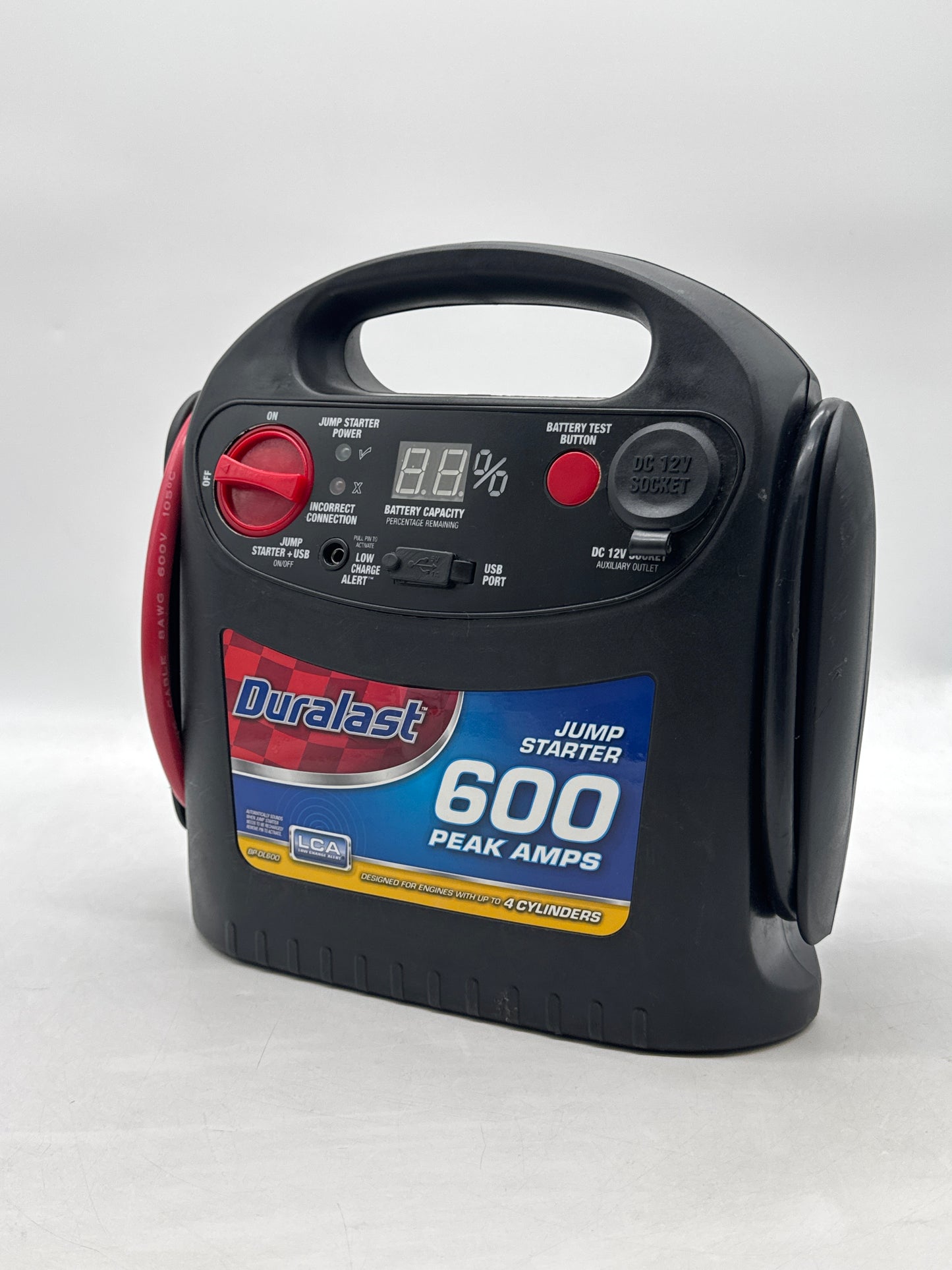 Duralast 600 Peak Amp Jump-Starter Model BP-DL600