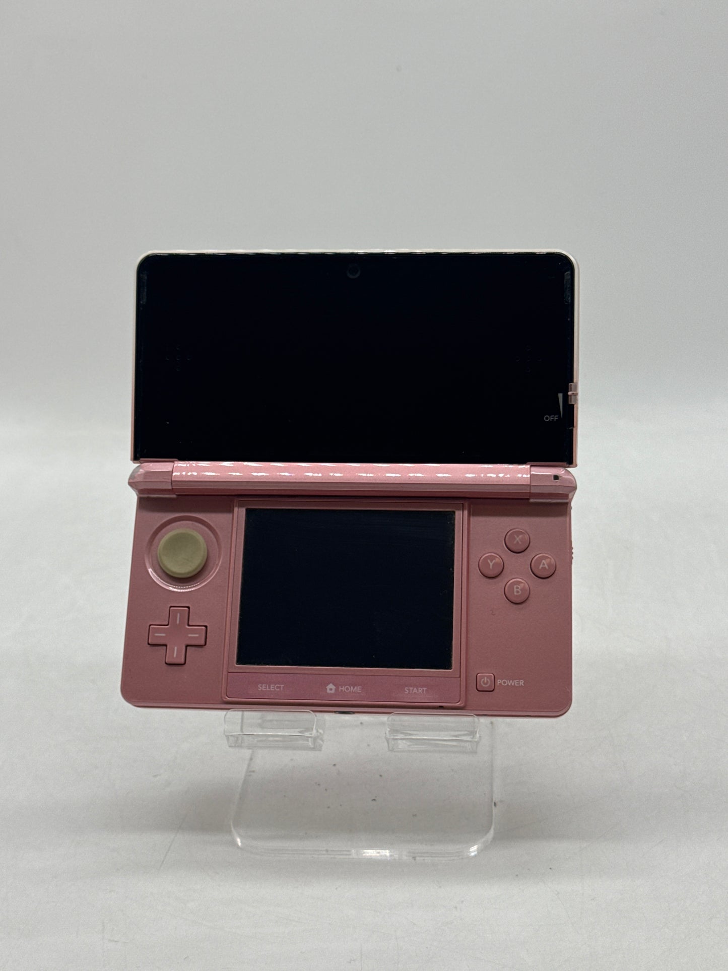 Nintendo 3DS CTR-001 JPN Handheld Video Game Console Pearl Pink - Bad Display