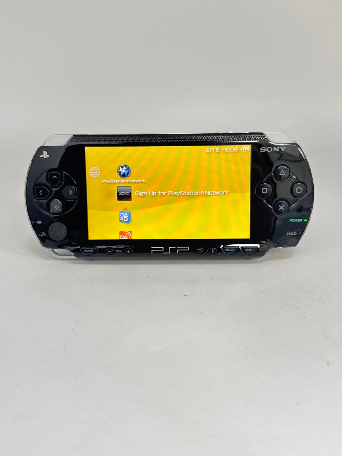 Sony PlayStation Portable PSP-1000 Piano Black Console #363 w/ 1800mAh Battery