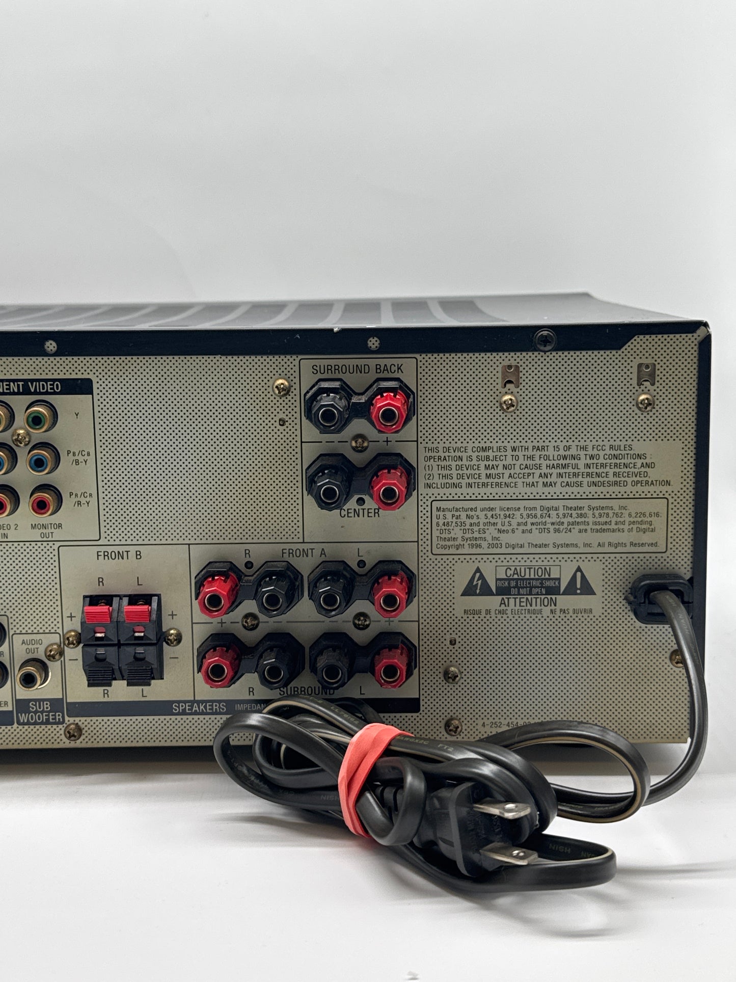 Used Sony STR-DE597 AV Receiver 220W Home Theater Stereo 6.1 Channel - Read