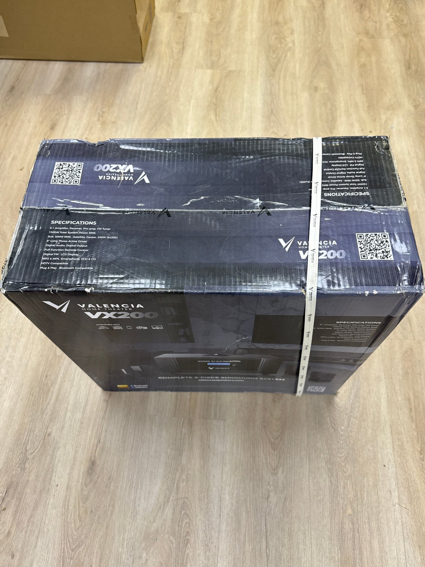 Valencia Home Theater VX200 6-Piece Surround Sound System FACTORY SEALED
