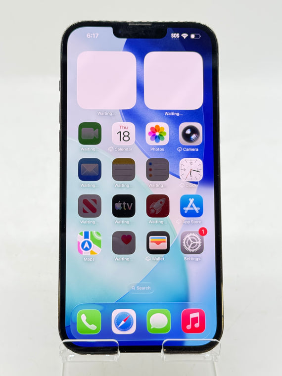 Unlocked Apple iPhone 13 Pro Max 6.7" A2484 256GB Alpine Green - Service Battery