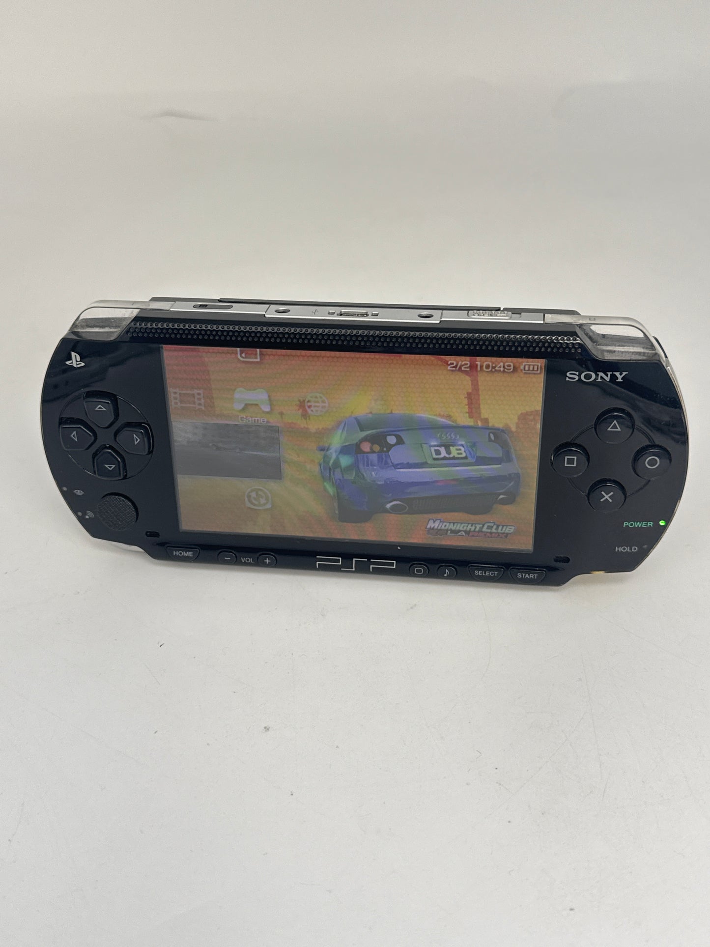 Sony PSP-1000 Piano Black Console #70 w/ 1800mAh Battery No Charger BAD UMD AS IS