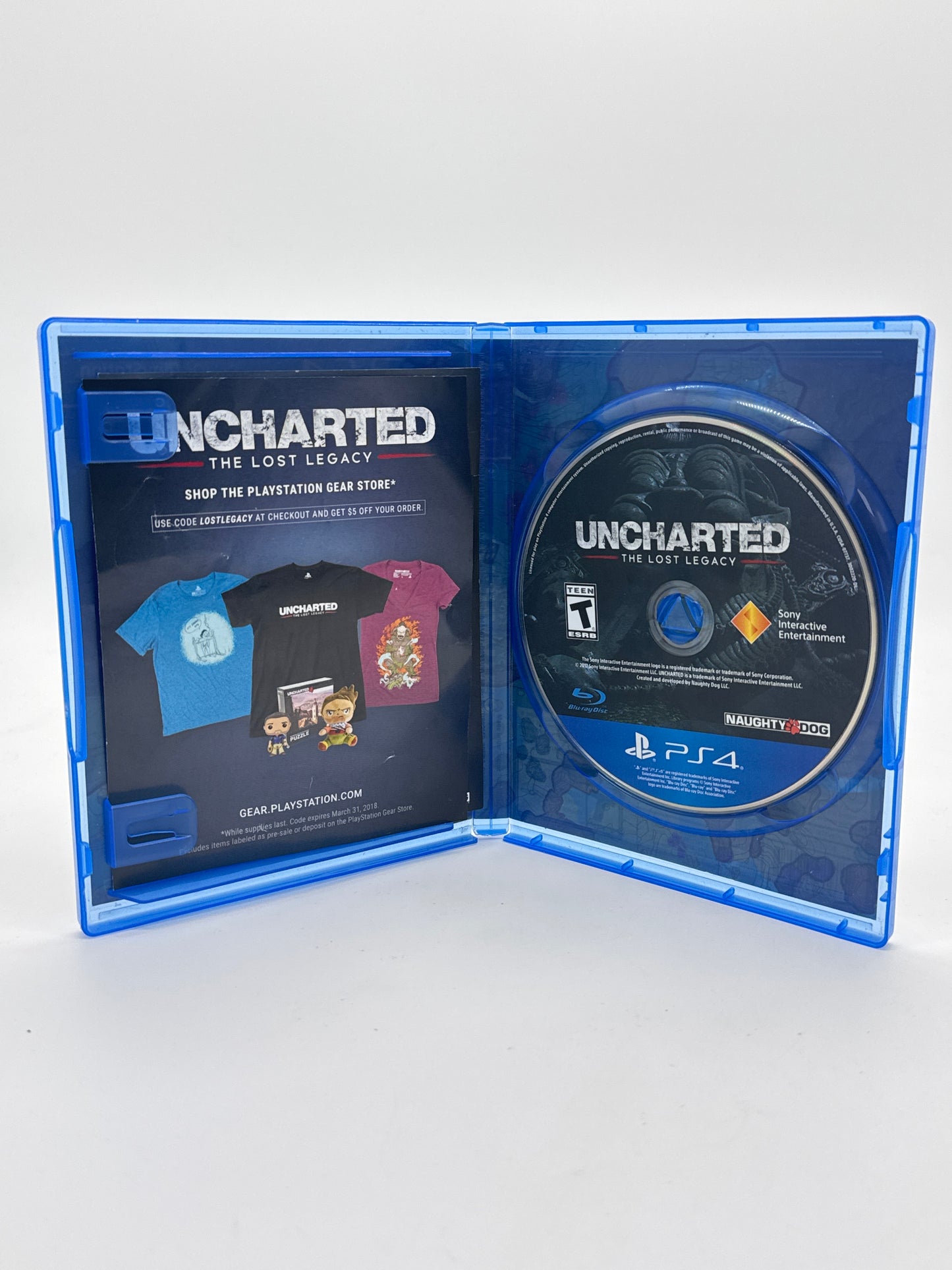 Uncharted: The Lost Legacy (PlayStation 4, 2017)
