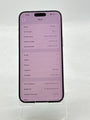 Unlocked Apple iPhone 15 Pro Max A2849 256GB White Titanium 81% Battery Health - image 2