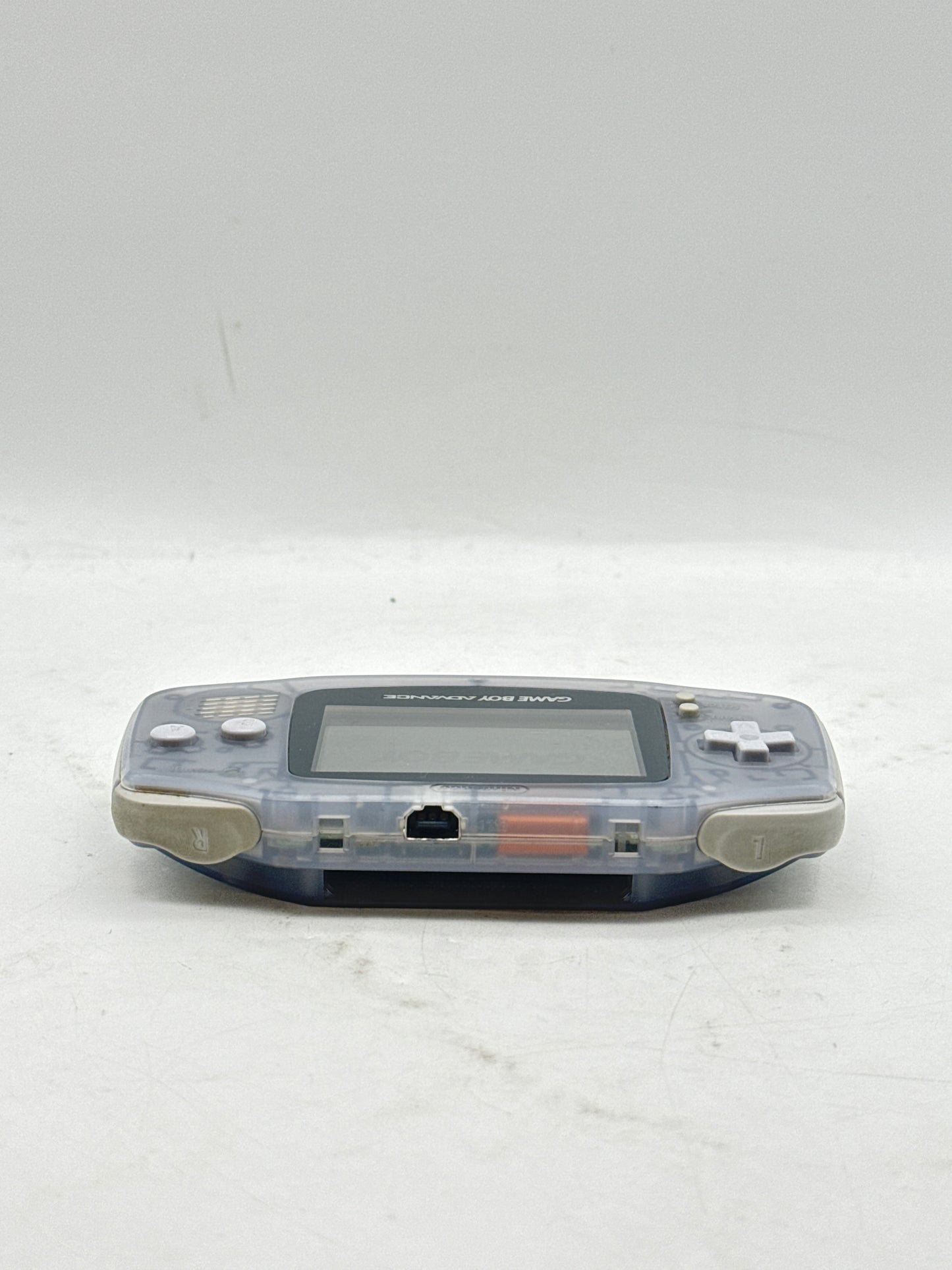 Nintendo Game Boy Advance AGB-001 Handheld Game Console Glacier Clear