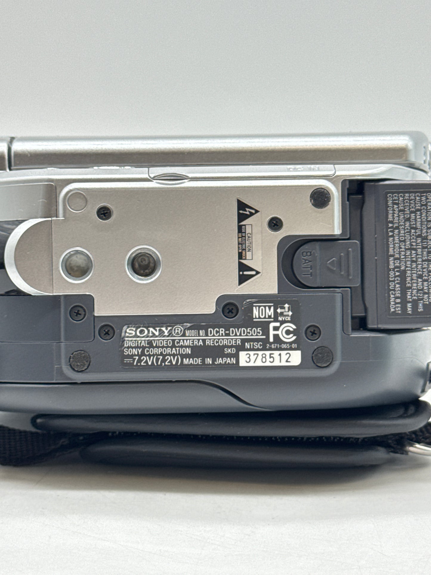 Sony Handycam DCR-DVD505 4MP Handycam Camcorder Only