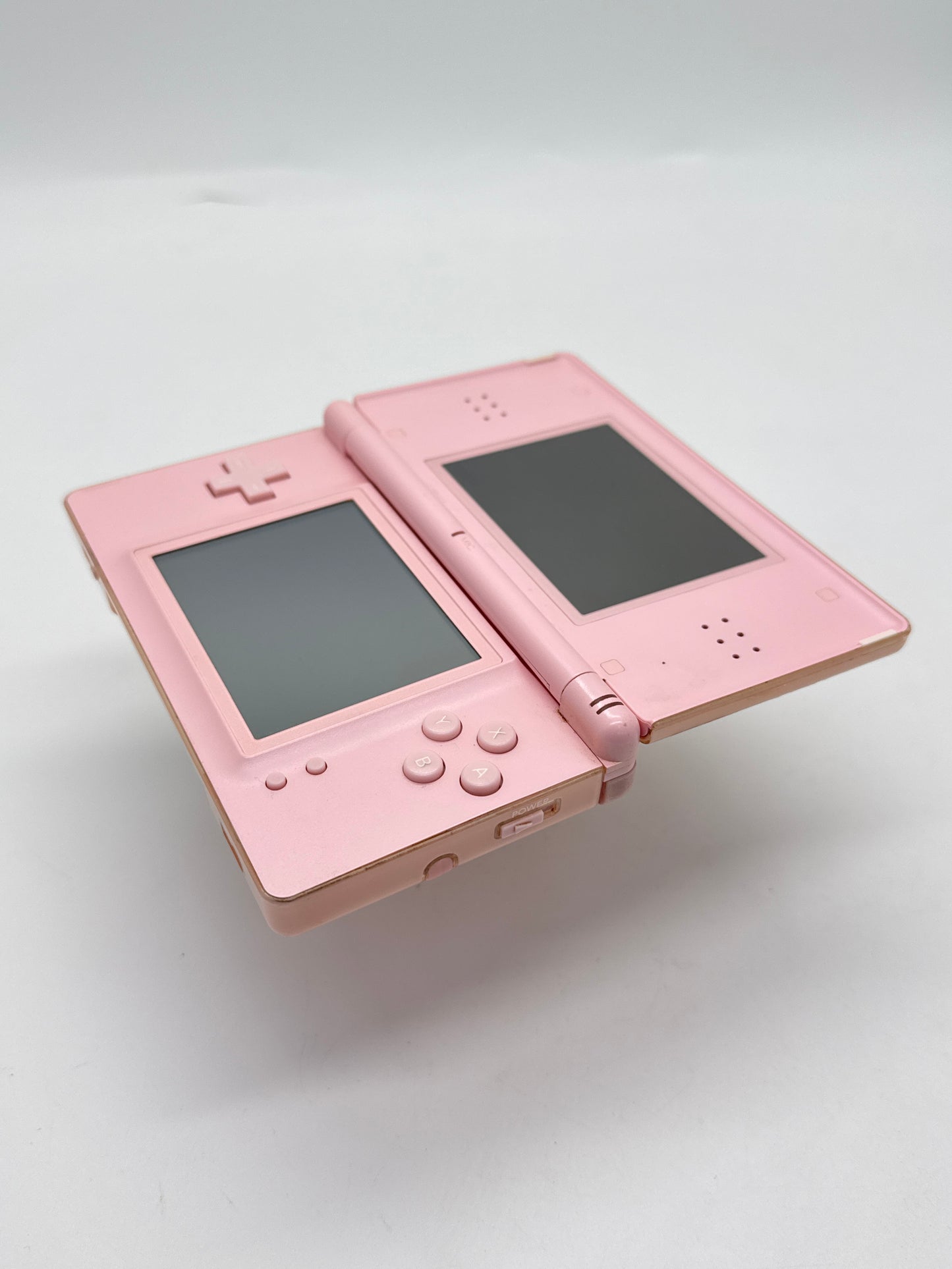 Nintendo DS Lite USG-001 Coral Pink Console w/ Stylus #52 Exterior Stickers