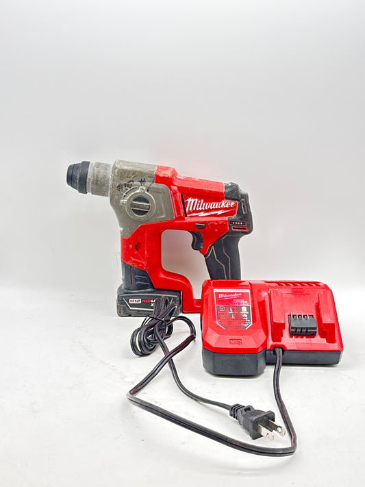 Milwaukee 2416-20 M12 Fuel 5/8" SDS Plus Rotary Hammer With Battery & Charger