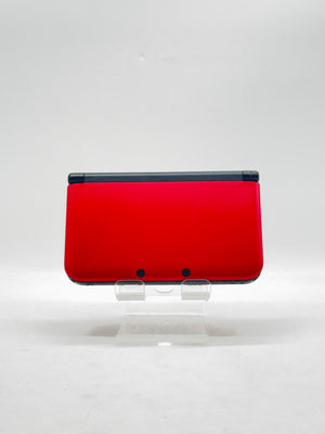 Nintendo 3DS XL LL SPR-001 JPN Red/Black Console With Charging Cable - Read!